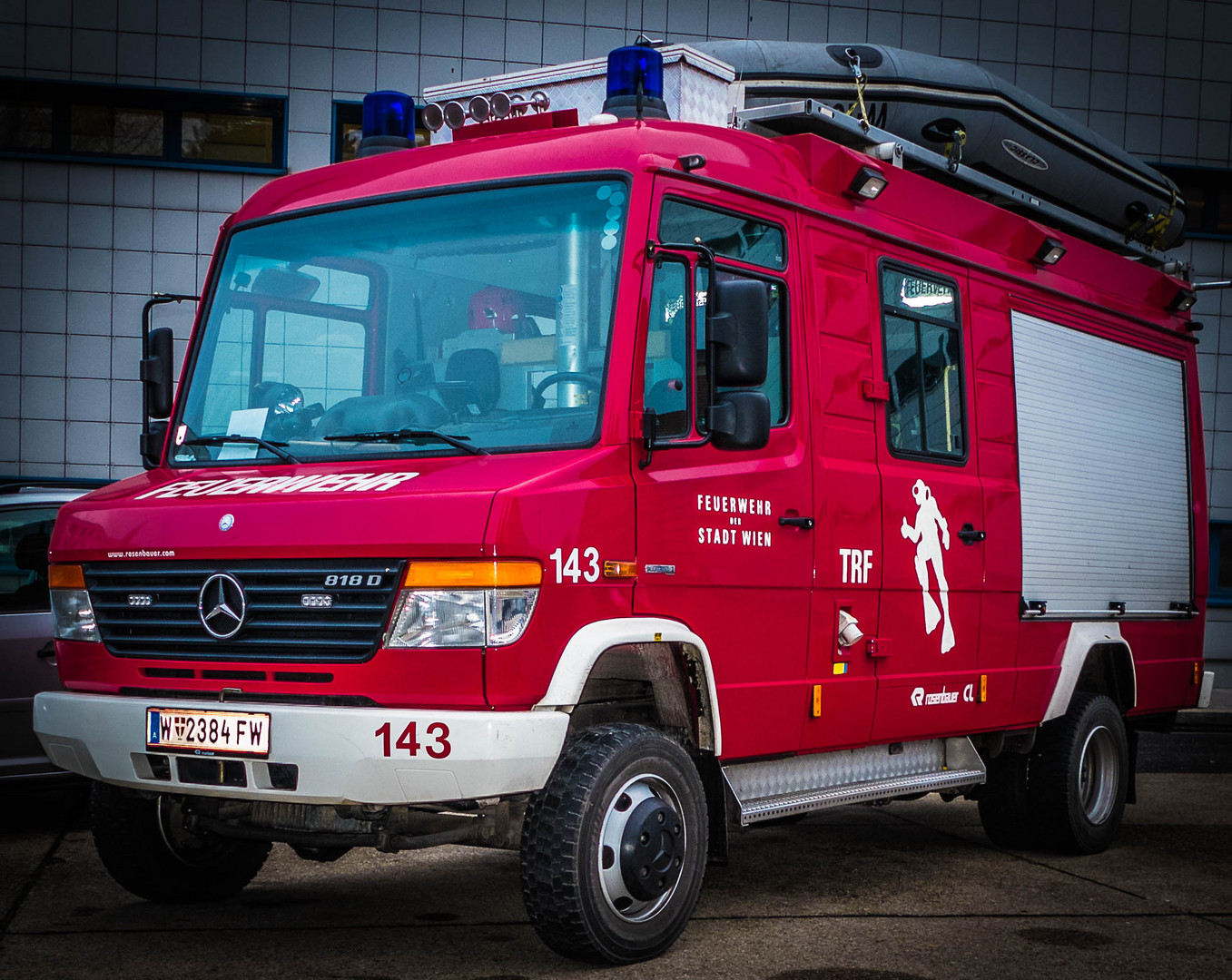 tatü - tata - die Feuerwehr ist da .......