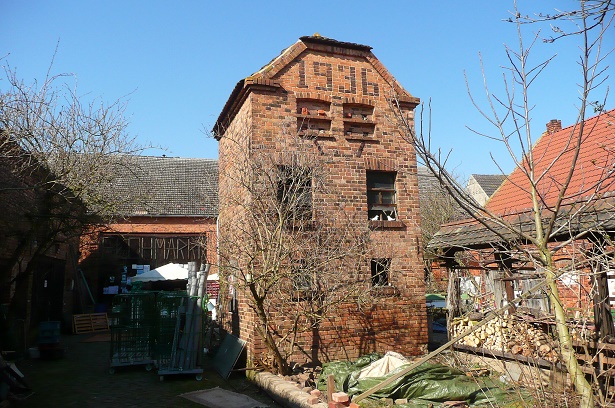 Taubenhaus auf einem Bauernhof