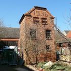 Taubenhaus auf einem Bauernhof