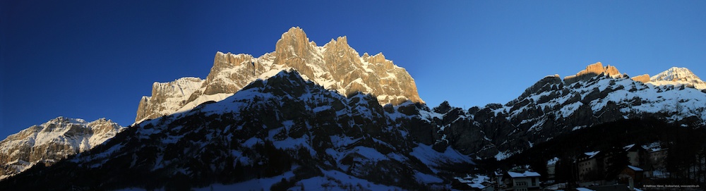 Taubenhorn Gemmi Panorama