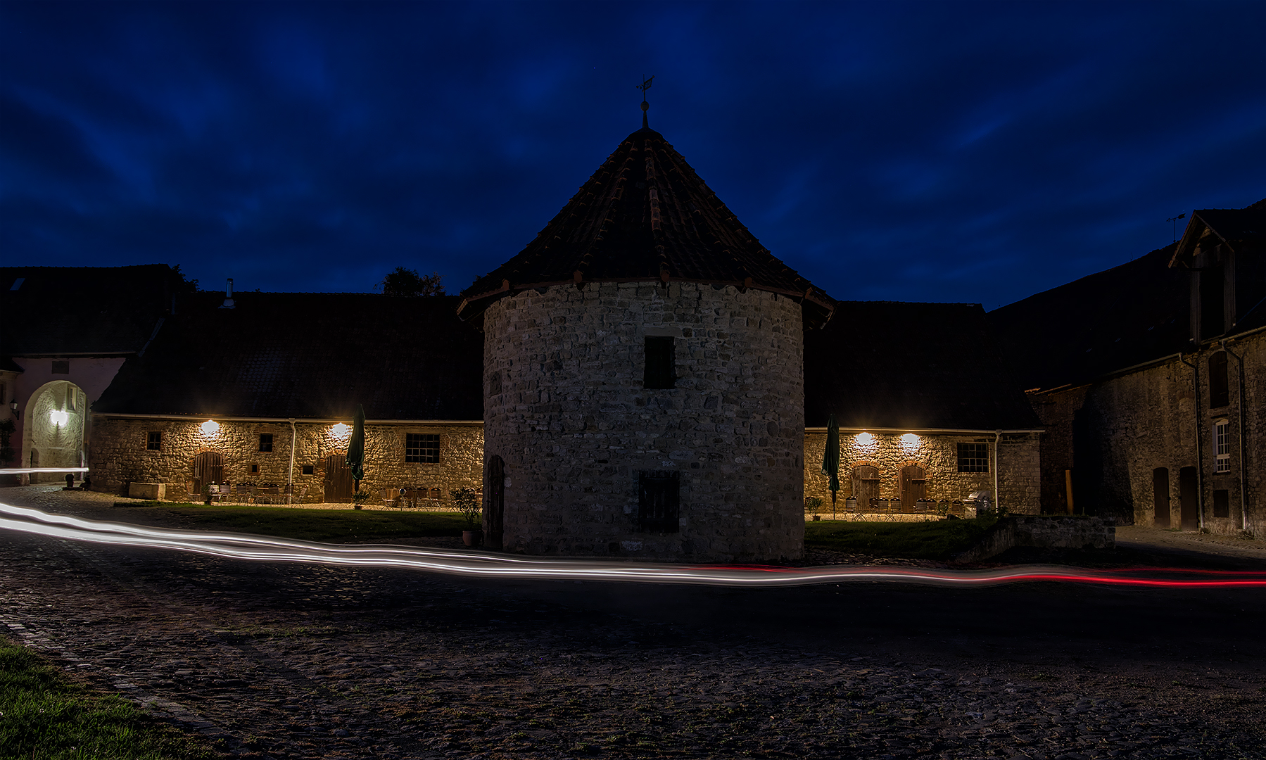 Taubenturm und Ochsenstall...