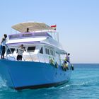 Tauchboot von " Blue Water Dive Resort " Hurghada