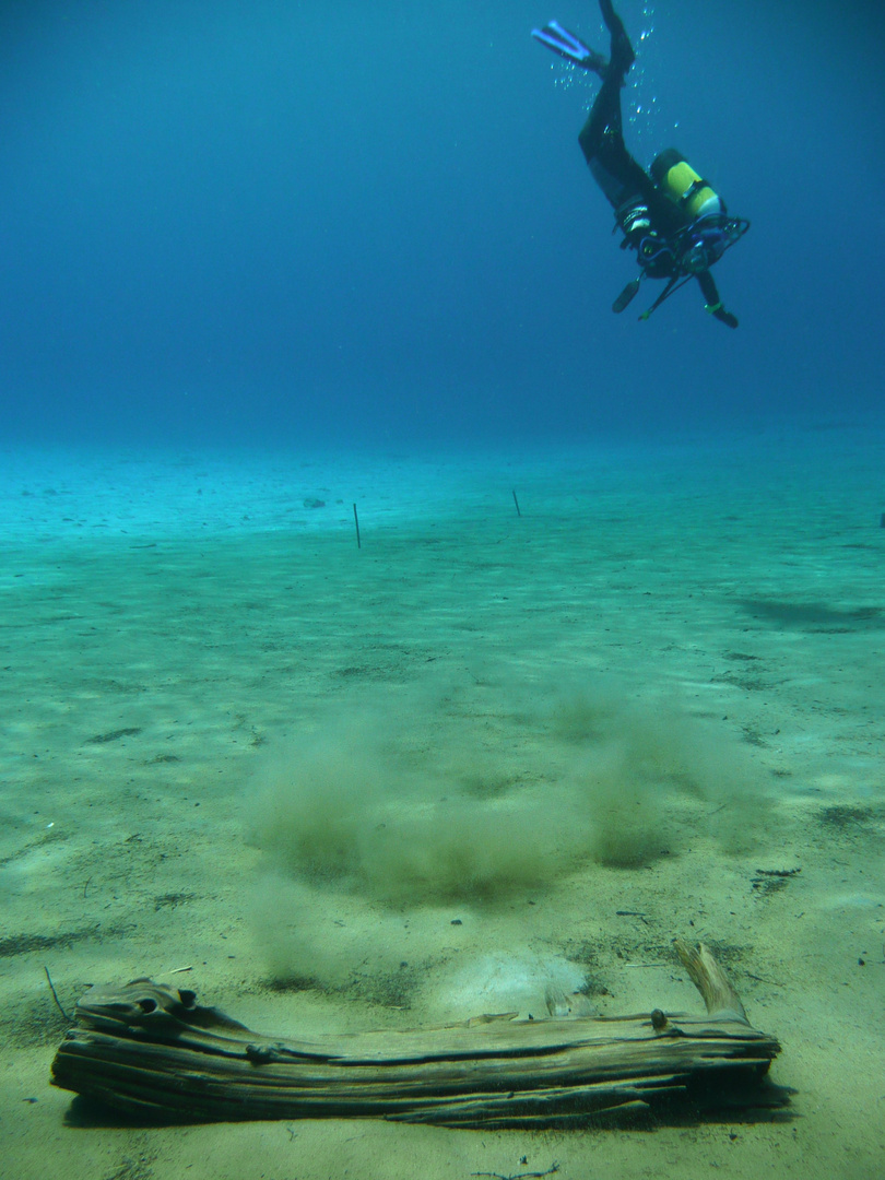 Tauchen im Grünen See