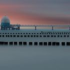 Taucherglocke Zingst Sonnenuntergang