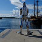 Taucherskulptur in Oslo