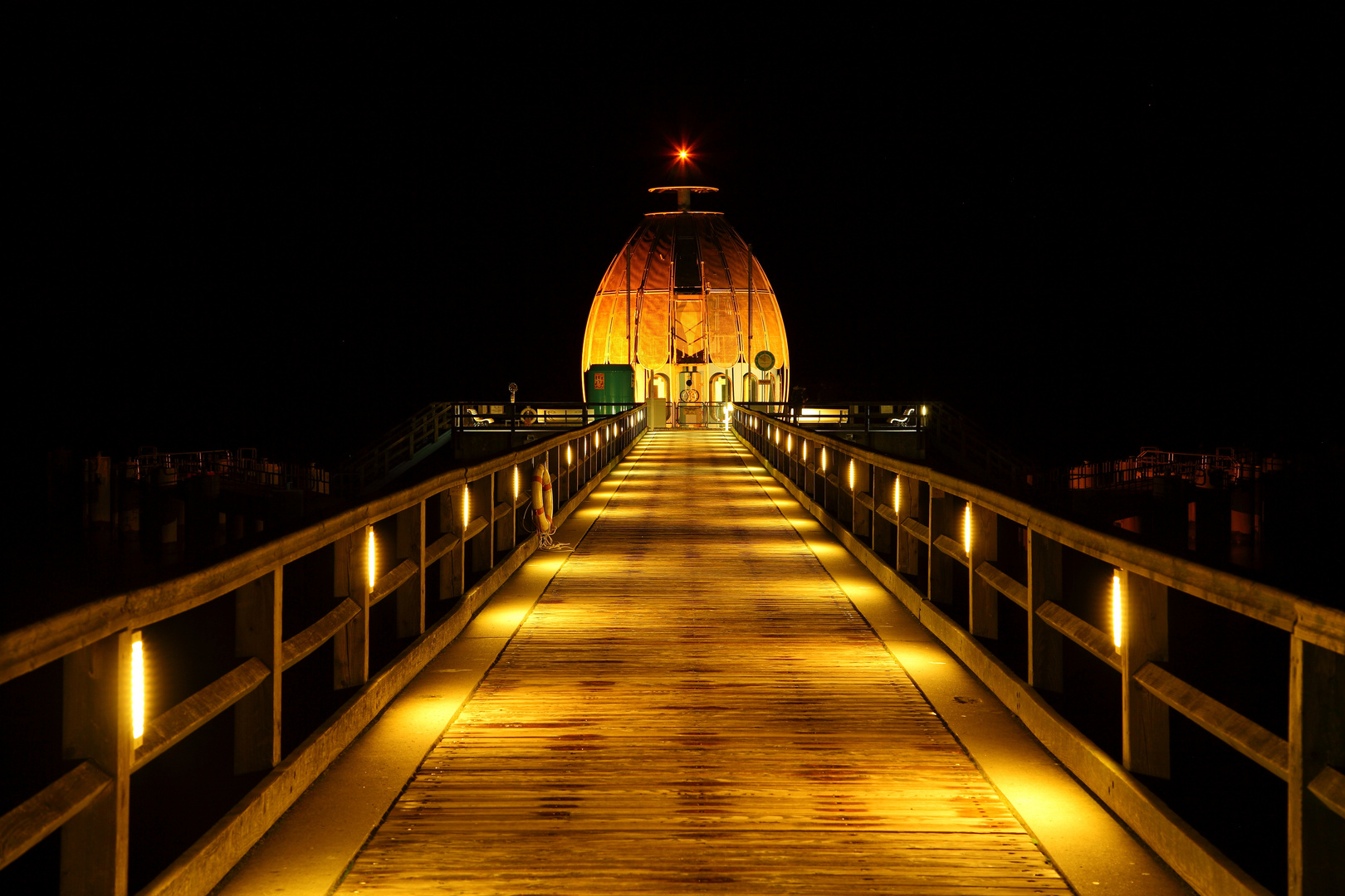 Tauchglocke Seebrücke Sellin