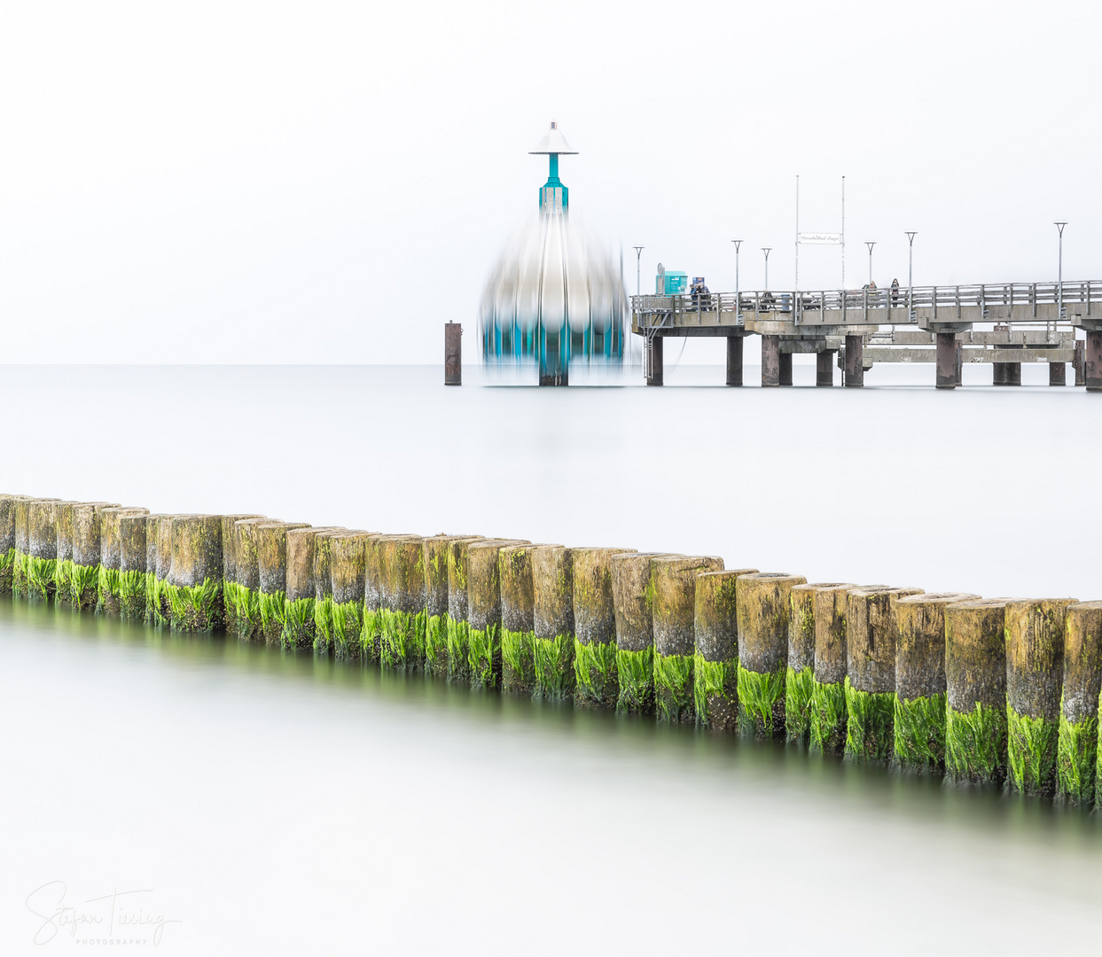 Tauchgondel an der Seebrücke Zingst