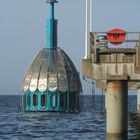 Tauchkapsel im Wasser Zinnowitz auf der Insel Usedom