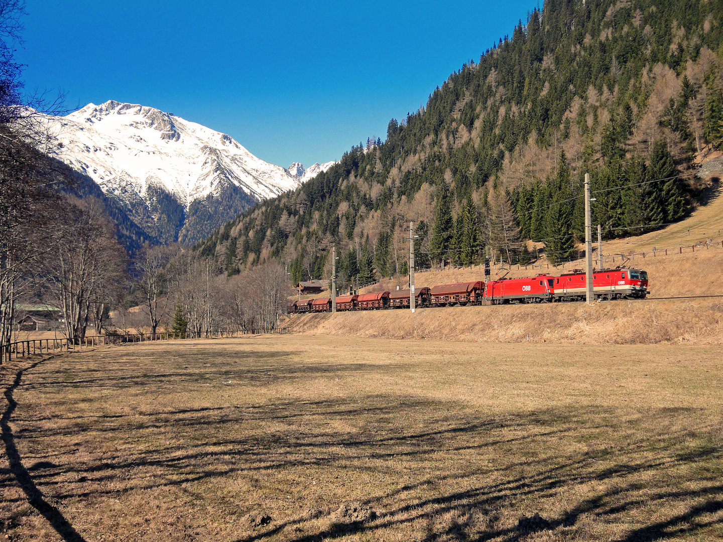 Tauernbahn bei Mallnitz