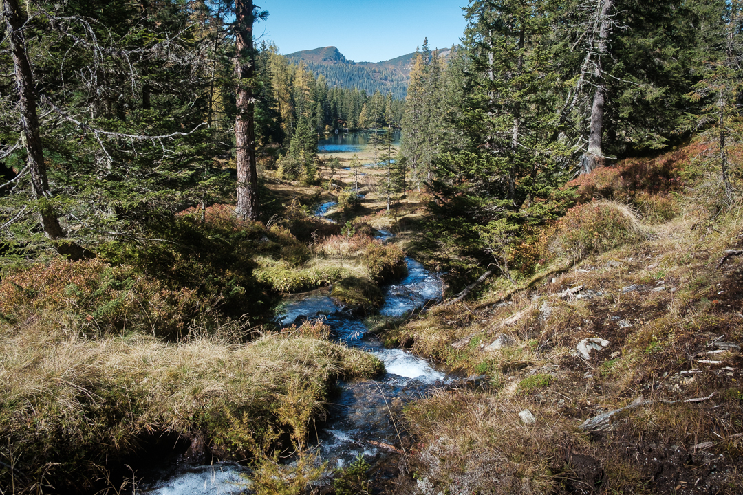 Tauernkarsee Zulauf