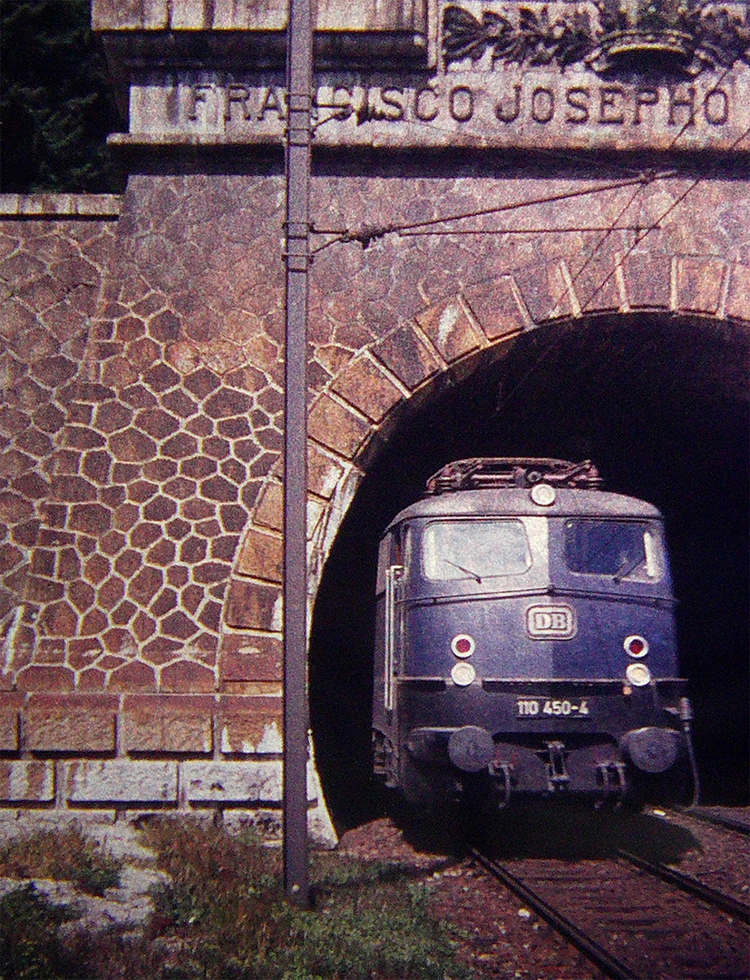Tauerntunnel Südportal 1972