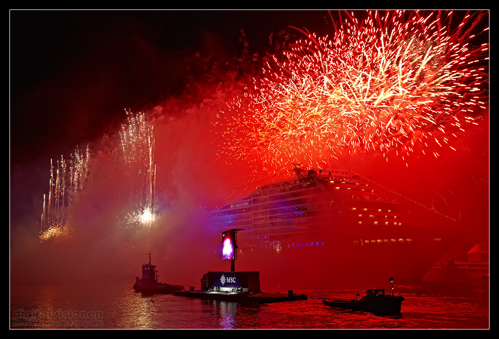 Taufe der MSC Magnifica