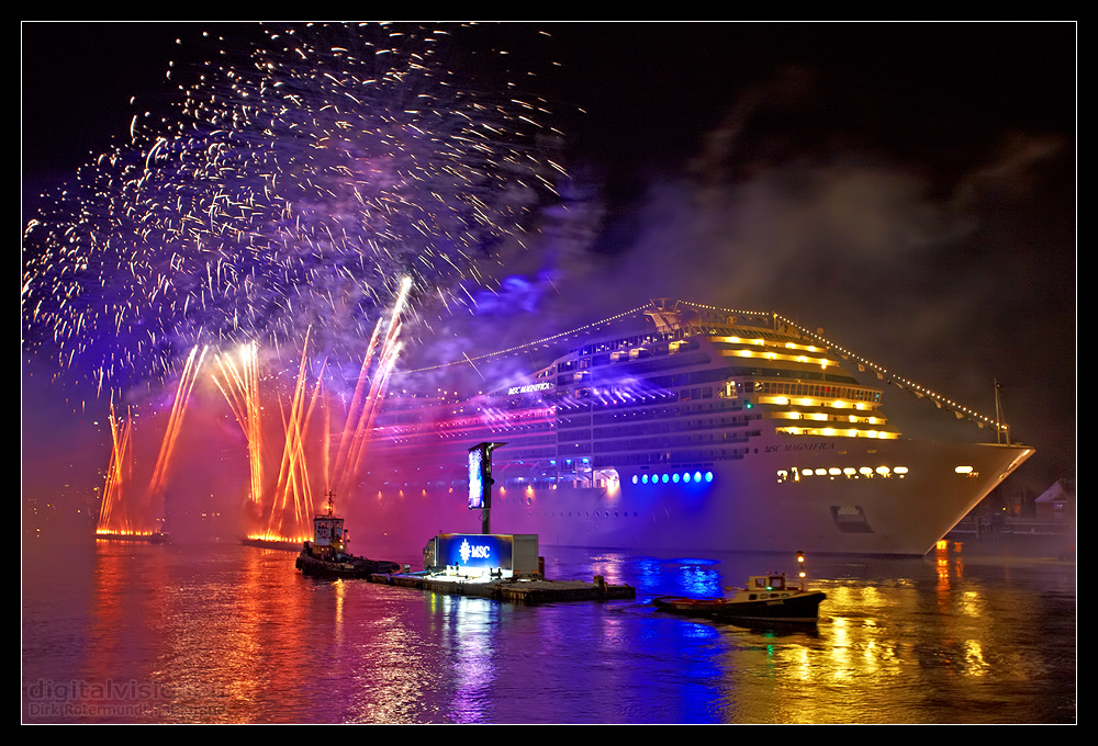 Taufe der MSC Magnifica /3.