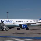 Taufe des neuen Condor Airbus A 321 "Voyager Android" in SXF