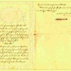 Taufpatenbrief von Johanna - Rückseite