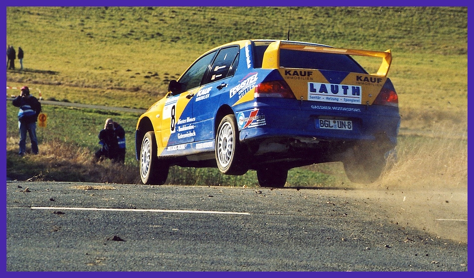 Taunus-Rallye 2008: Kurz vor dem Ausfall ...