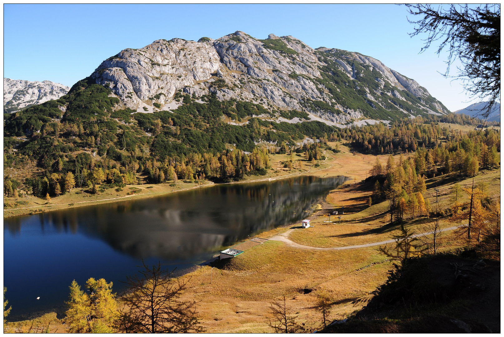 Tauplitzalm, Großsee mit Traweng