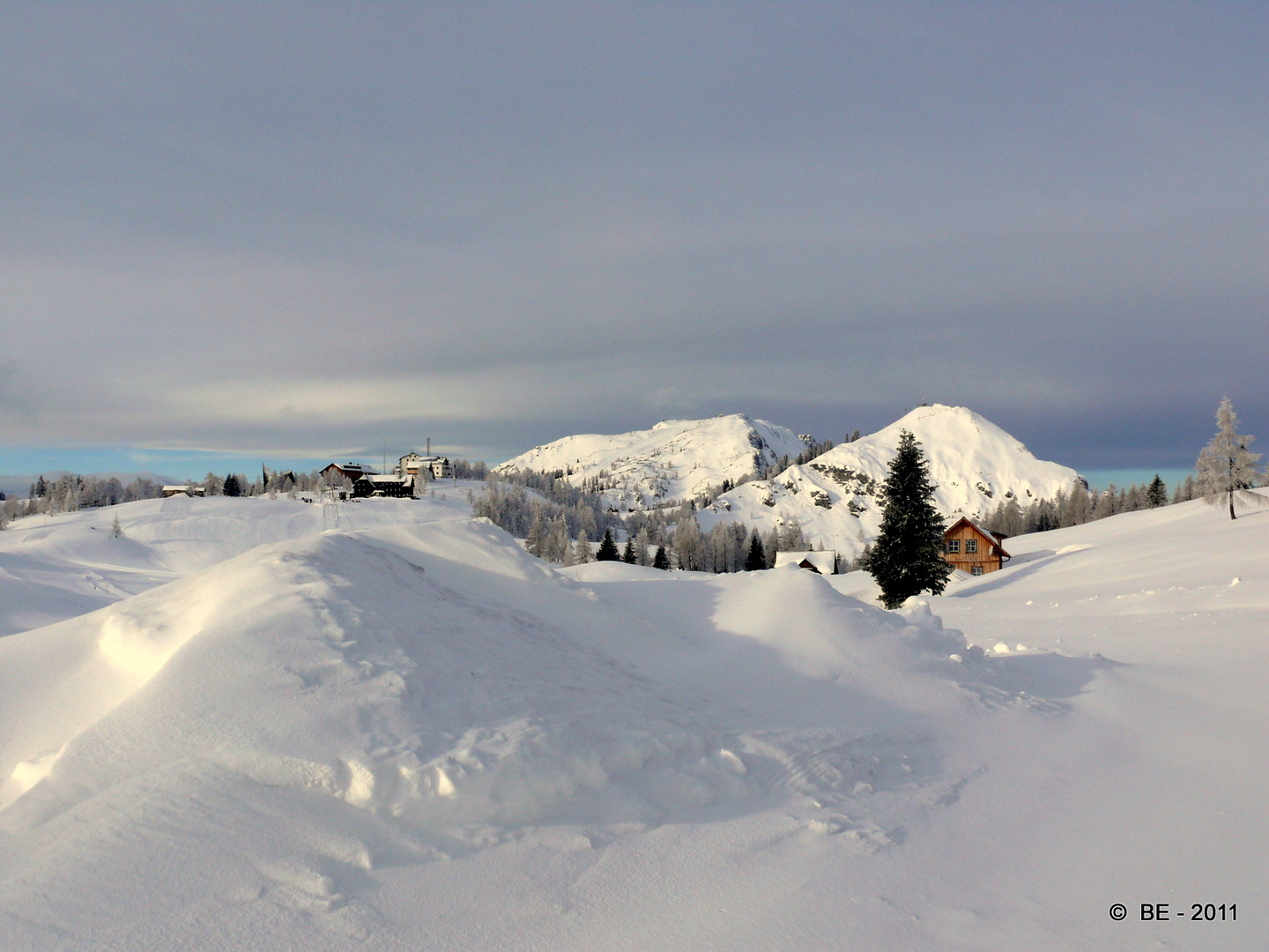 Tauplitzalm im Winter