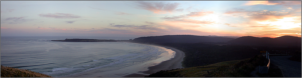 Tautuku Bay Sunset