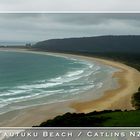 Tautuku Beach bei Sturm & Regen