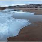 Tauwetter (07) Sandbank im Tanafluss