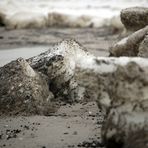 Tauwetter am Strand von Hiddensee