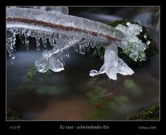 Tauwetter - das Eis verschwindet