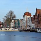 Tauwetter in Lübeck an der Ober- und Untertrave