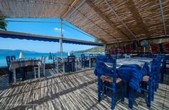 Tavern in Klima bay - Samos