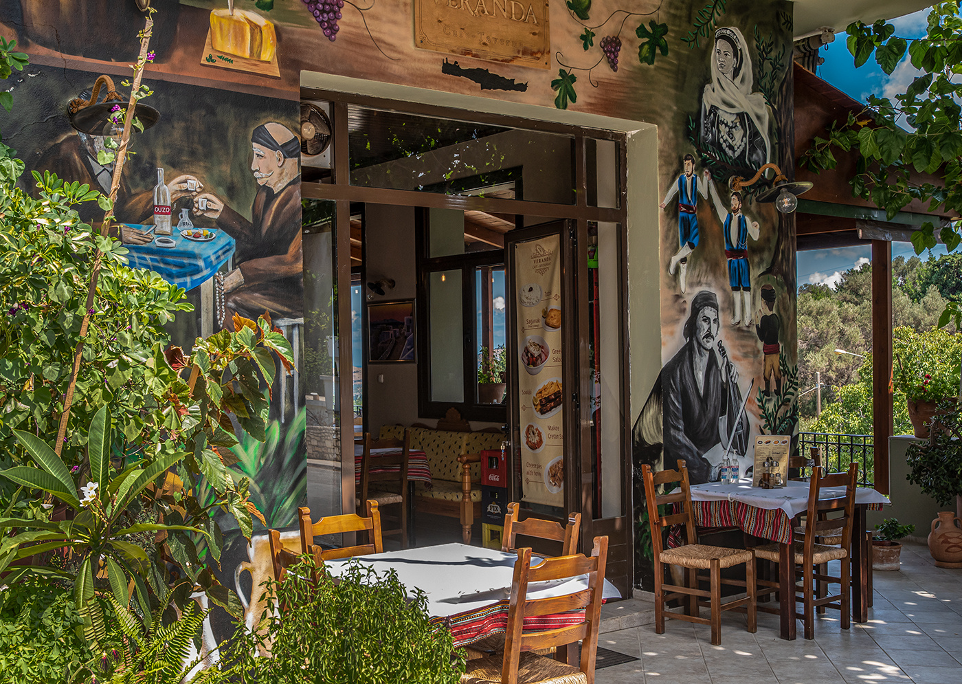 Taverne auf Kreta