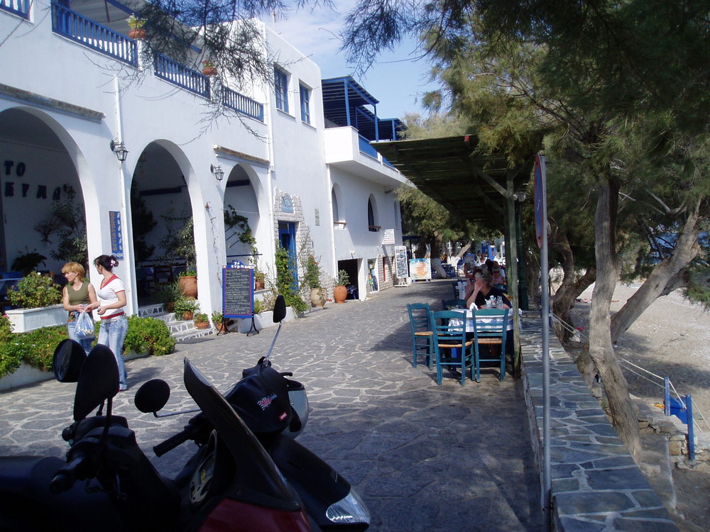 Taverne auf Paros.