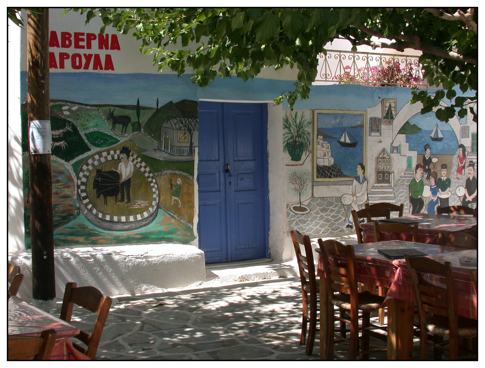 Taverne in Paros