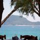 Taverne mit ausblick auf die "Schildkrteninsel"