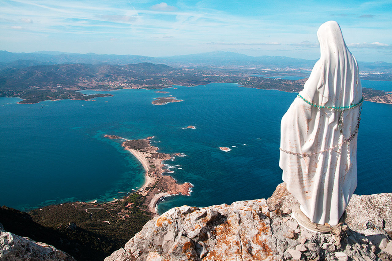 Tavolara - scatto della Madonna