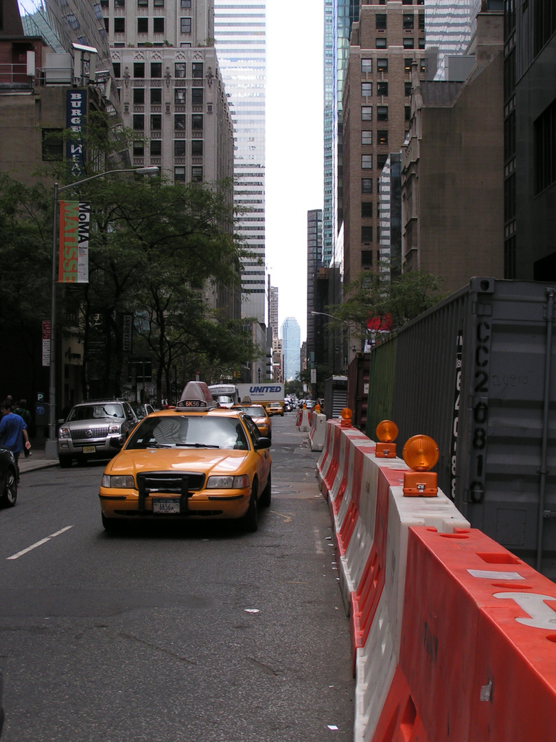 Taxi 53rd east 5th av./NYC