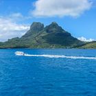 Taxi de l'eau à Bora Bora