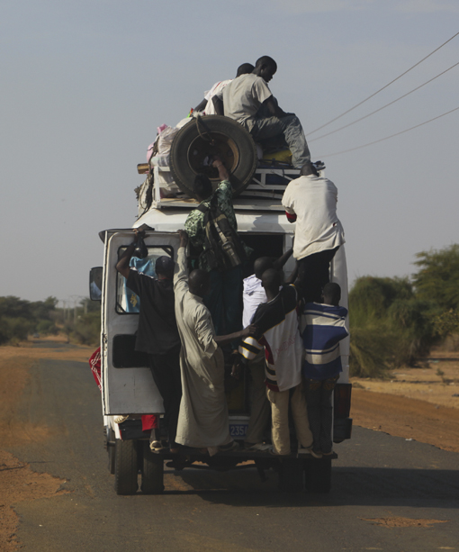 Taxi im Senegal Februar 2009