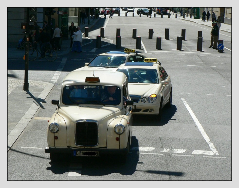 Taxi in Berlin...