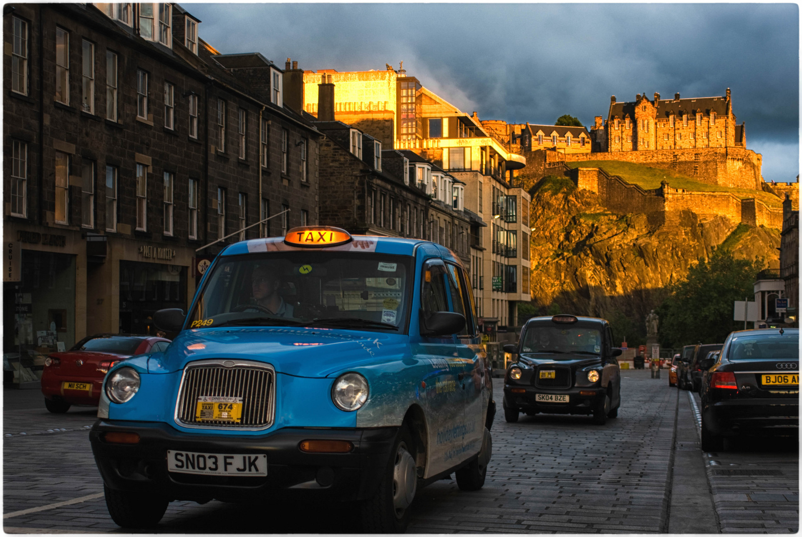 Taxi in Edinburgh