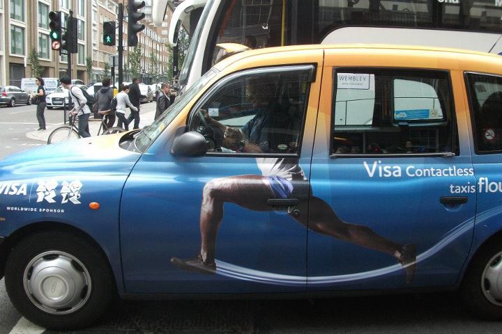 taxi in London :)