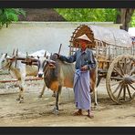 Taxi in Mingun