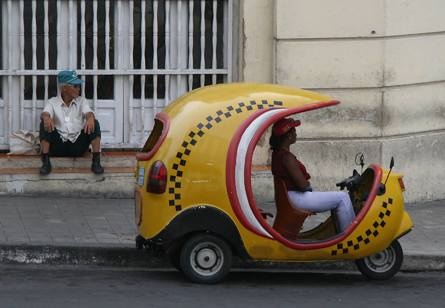 Taxi in Santiago