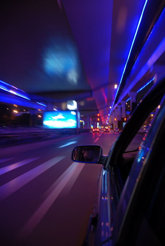 Taxi in Shanghai