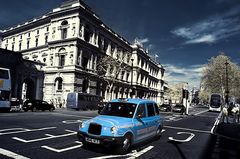 Taxi on Whitehall