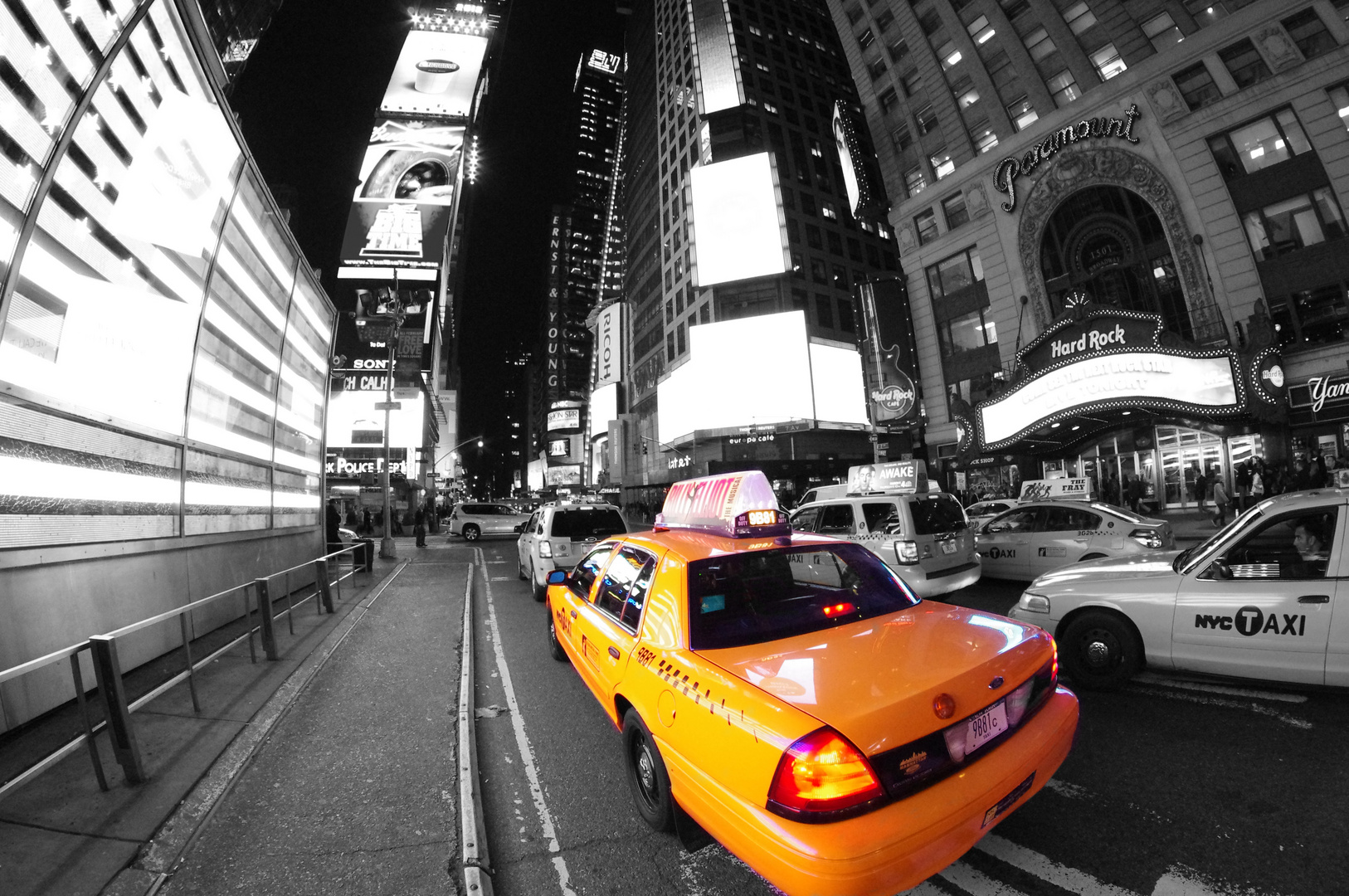 Taxi @ Time Square