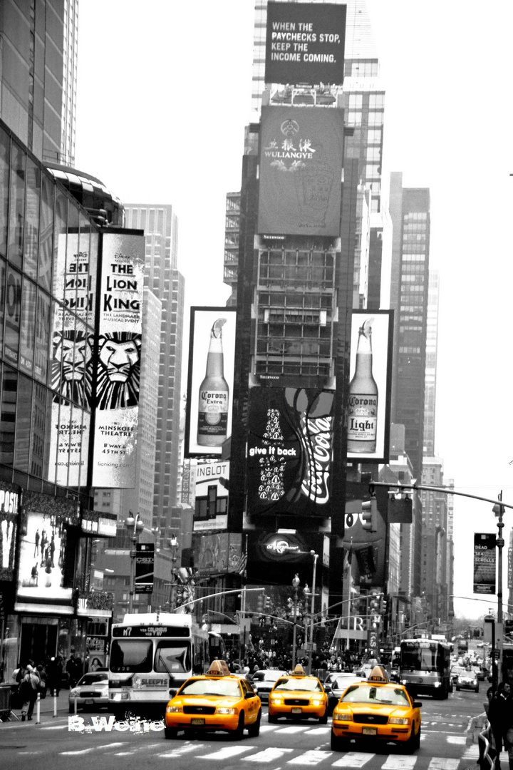 Taxi Times Square