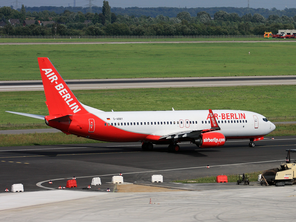Taxi to RWY 23L - Air Berlin Boeing 737