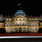 Taxifahrt vor dem Stuttgarter Schloss