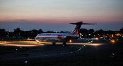 Taxiing onto the Runway