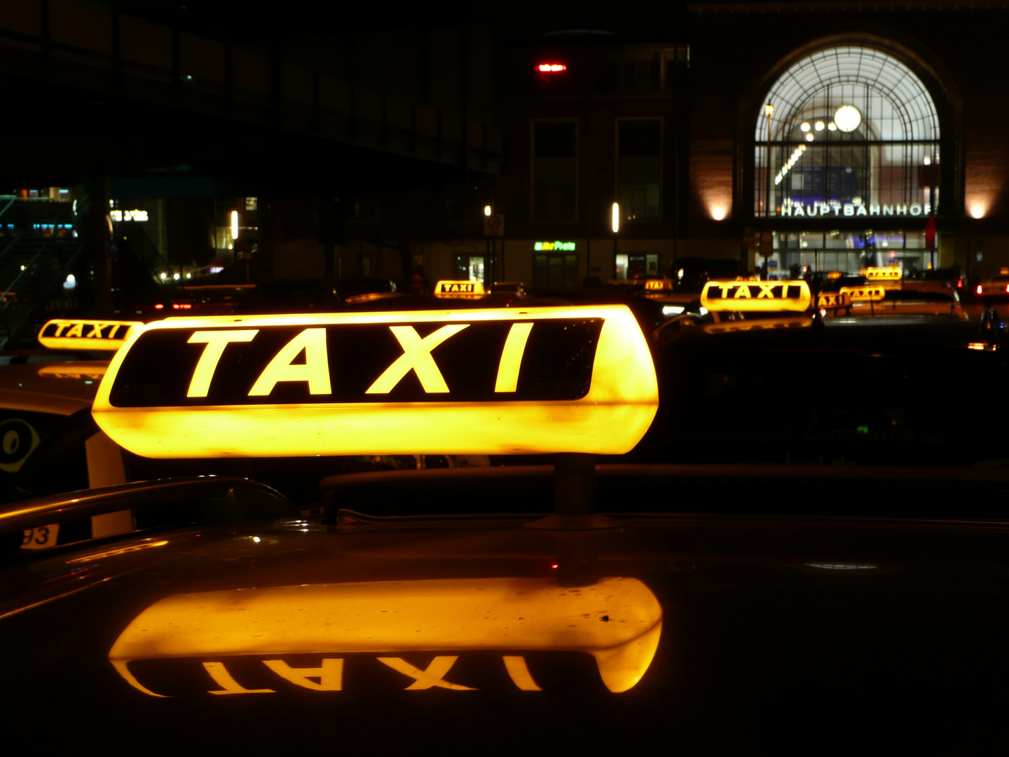 Taxis am Hbf Kiel